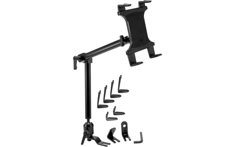 Compulocks Universal Vehicle Mount for iPad, iPad Air, iPad Pro, iPad mini, Tablet - Black - 1 Display(s) Supported18.4" Screen Support