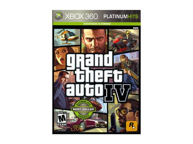 Grand Theft Auto IV Xbox 360 Game