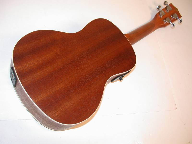 Kala Satin Mahogany Concert Acoustic Electric Ukulele with EQ, KA-CE