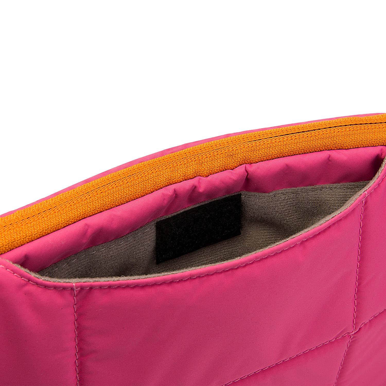 Pillow Zippered Sheen Quilted Sleeve [PNK] for Hipstreet 10 / Quad Core/Equinox 10.1/ HP Slate 8 Plus, Pavilion 10 x2, 10 G2 Tablets