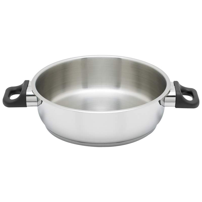 ScanPan Classic Black Recycled Aluminum 2-Piece Fry Pan Set 