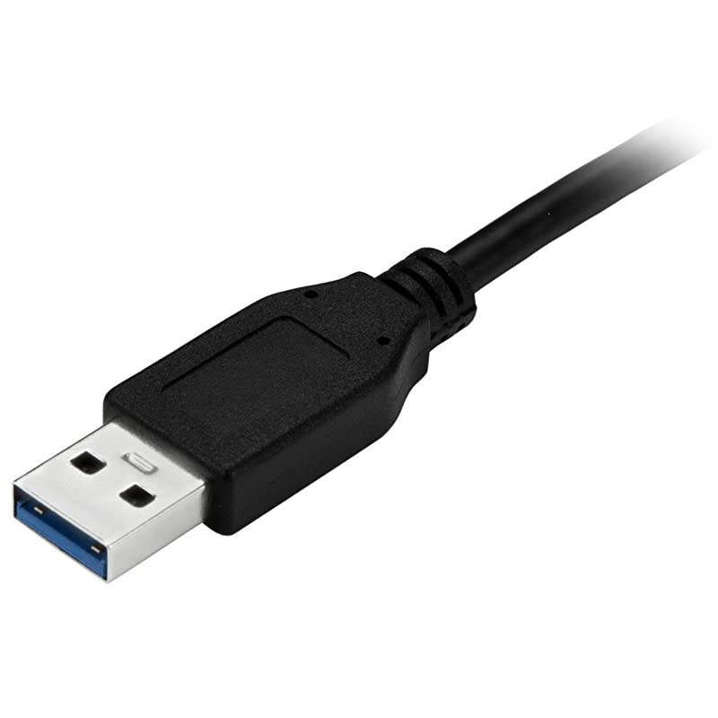 com USB to USB C Cable 1m 3 ft 5Gbps USB A to USB C USB Type C USB Cable Male to Male USB C to USB USB315AC1MBlack