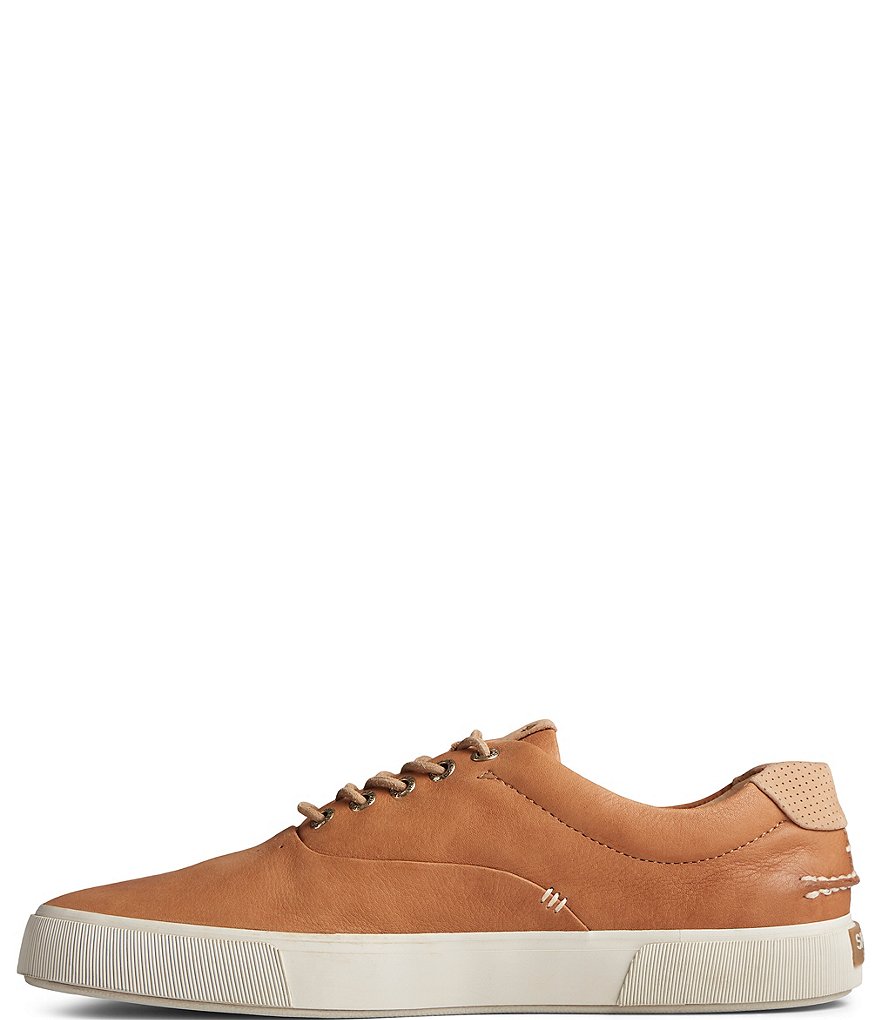 Sperry Men's Gold Striper Plushwave Leather Sneakers