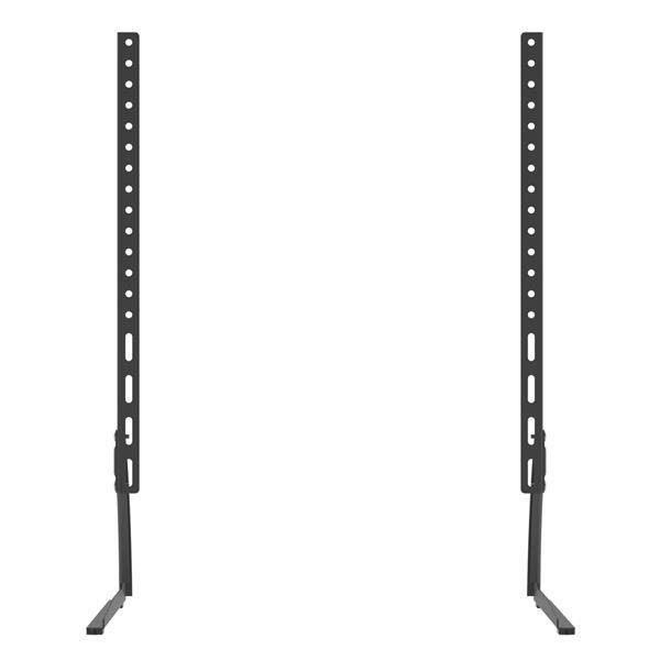 Universal TV Stand - Table Top TV Stand for 40-65 inch LCD LED TVs - Height Adjustable TV Base Stand