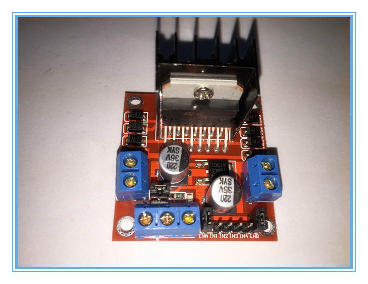 New Dual H Bridge DC Stepper Motor Drive Controller Board Module L298N for arduino