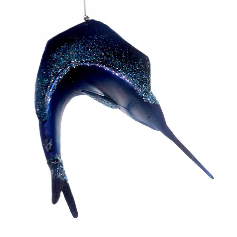 Noble Gems Swordfish Ornament Ocean Fishing  -  Tree Ornaments
