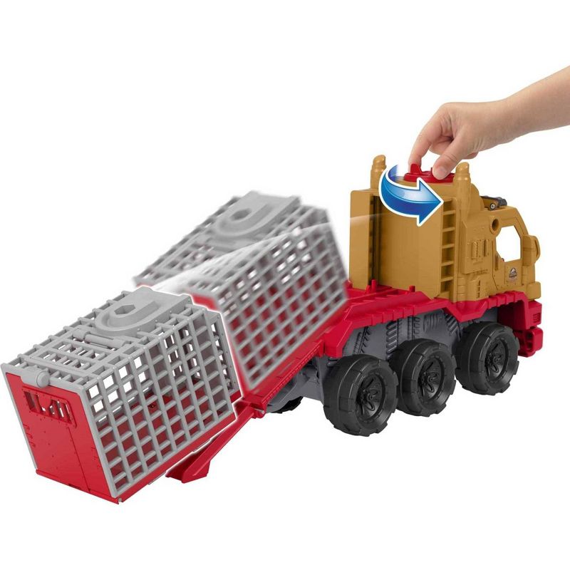 Fisher-Price Imaginext Jurassic World Camp Cretaceous Dinosaur Hauler & Yaz