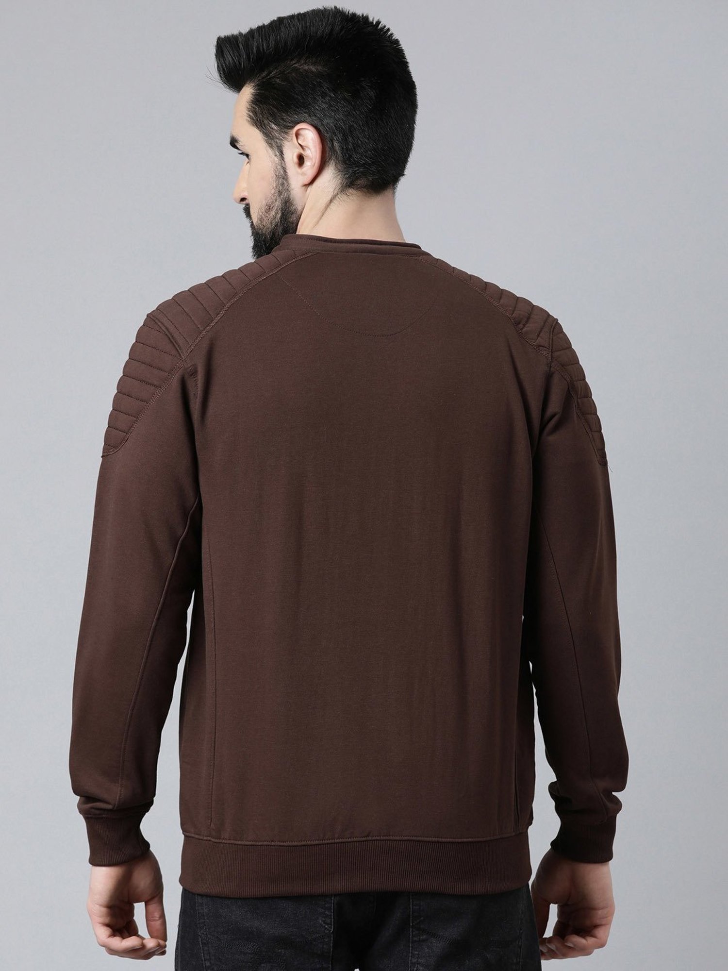 DIXCY SCOTT MAXIMUS Chocolate Brown Relaxed Fit Jacket