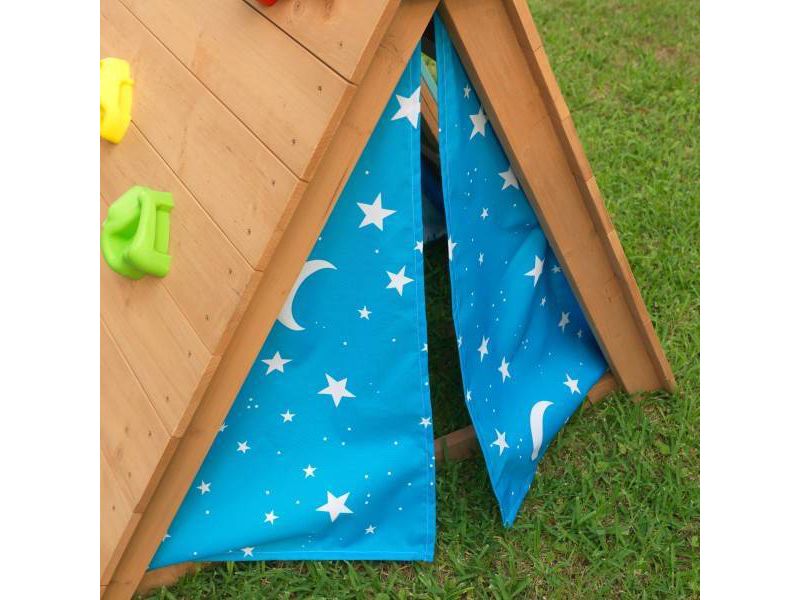 KidKraft A-Frame Hideaway & Climber Tent