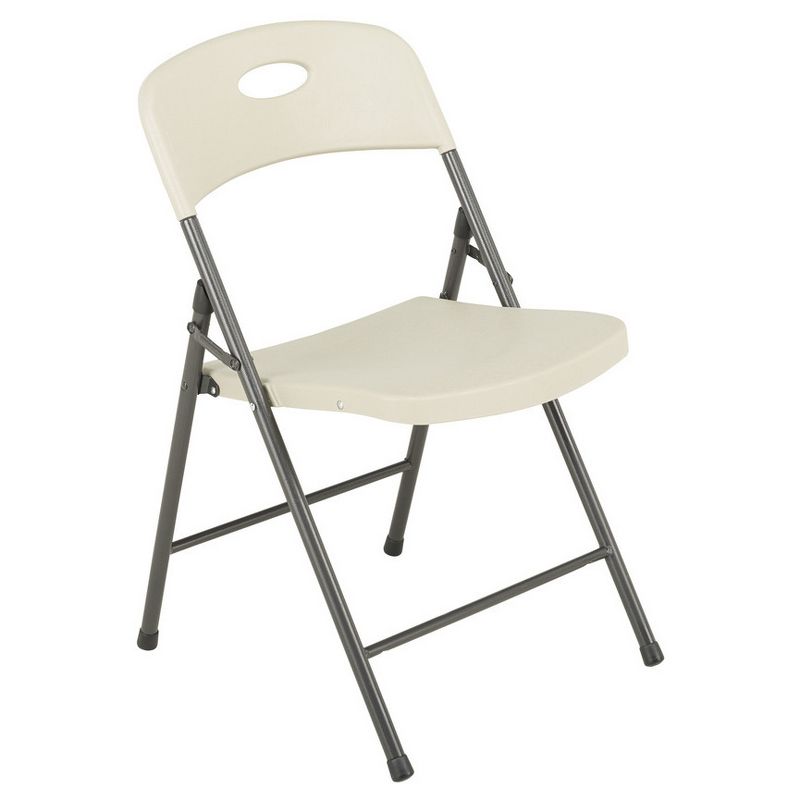Set of 4 Sudden Comfort Utility Folding Chair Mocha - Meca