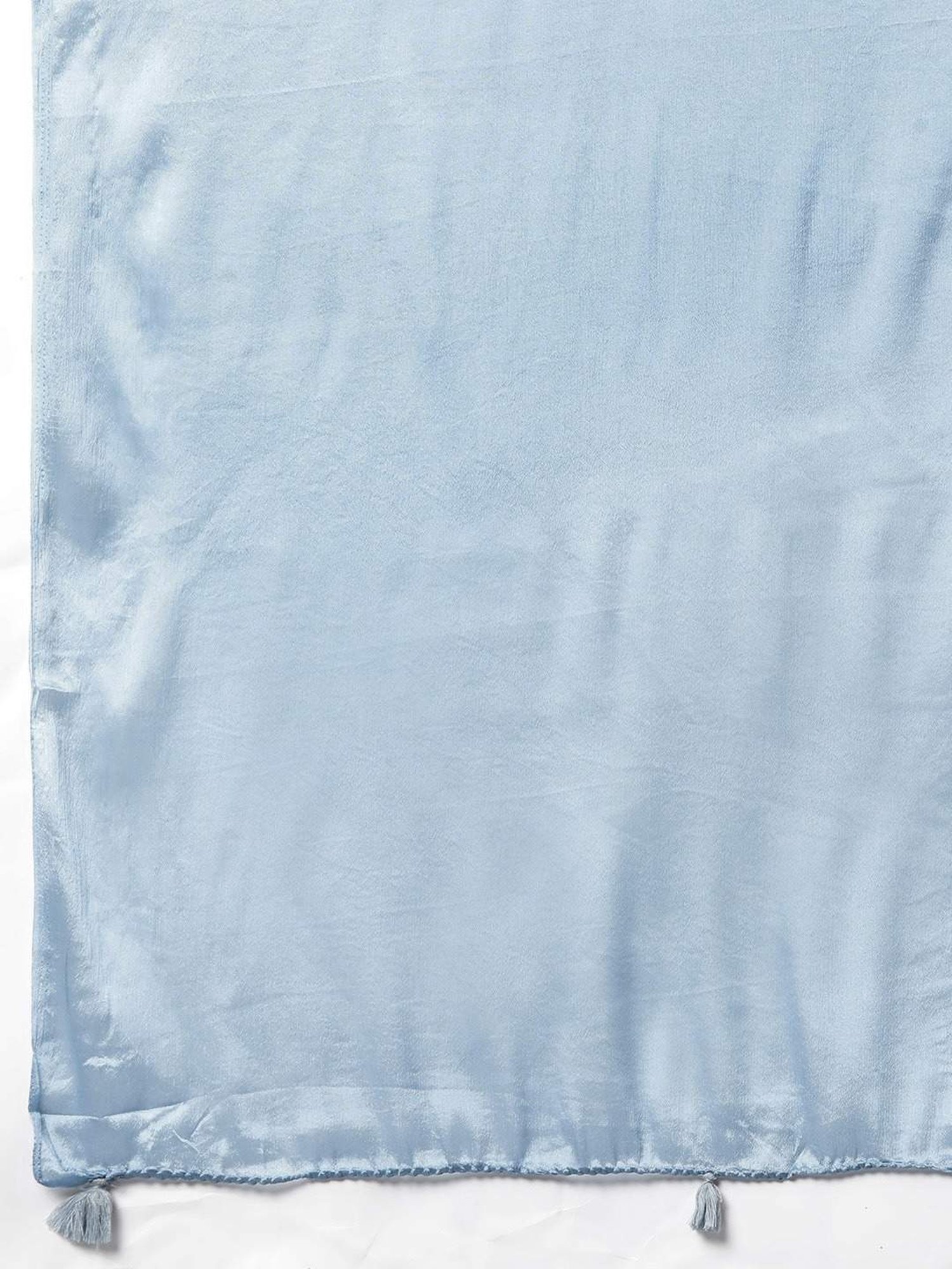 READIPRINT FASHIONS Blue Embroidered Kurta Pant Set With Dupatta