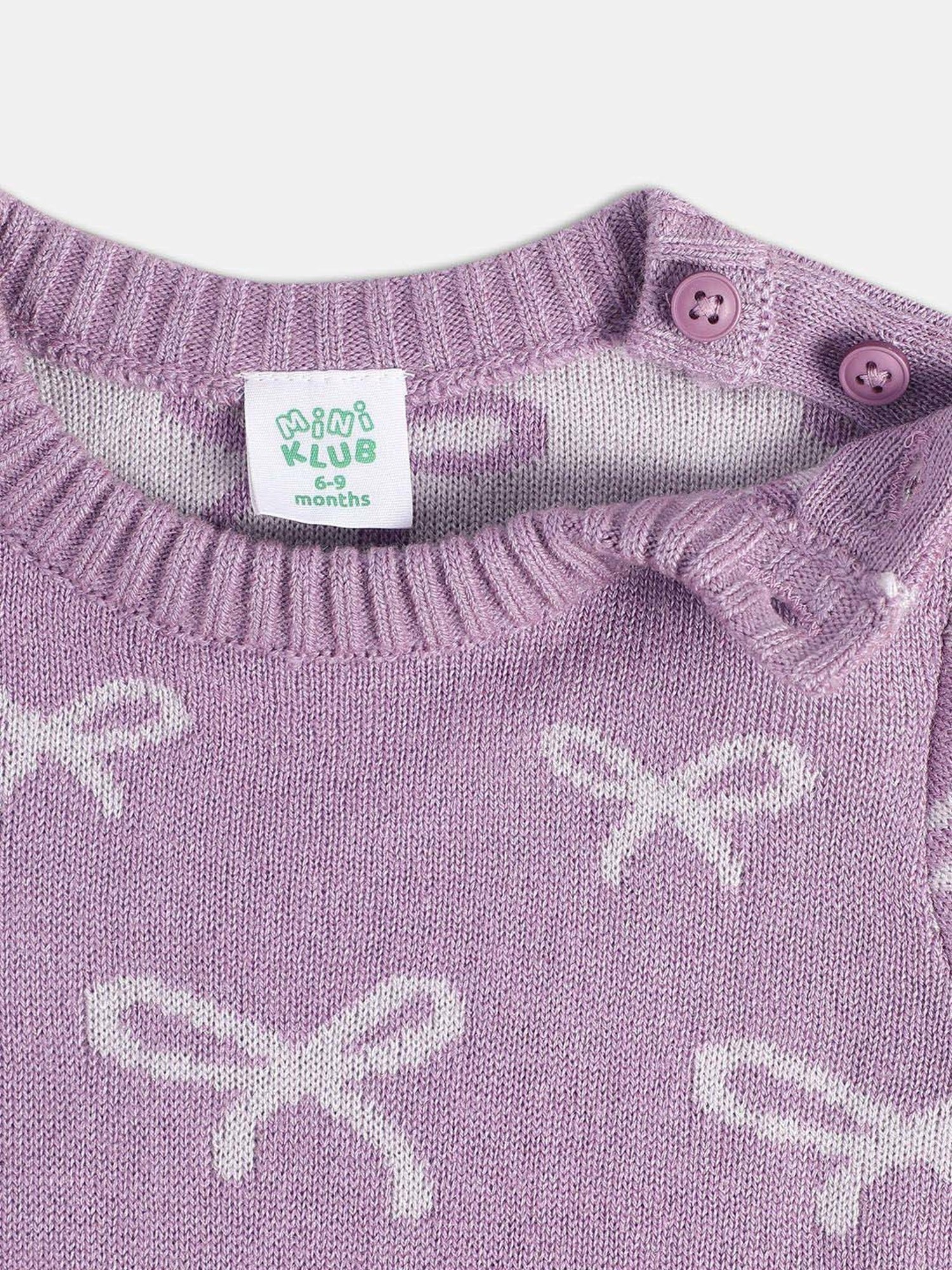 Nauti Nati Kids Blue Embroidered Dress