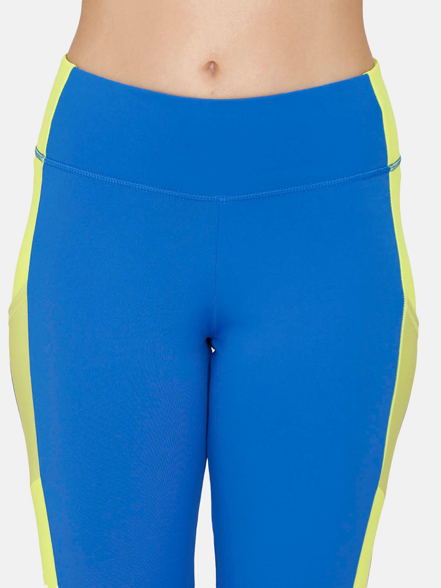 Zelocity by Zivame Blue Regular Fit Tights