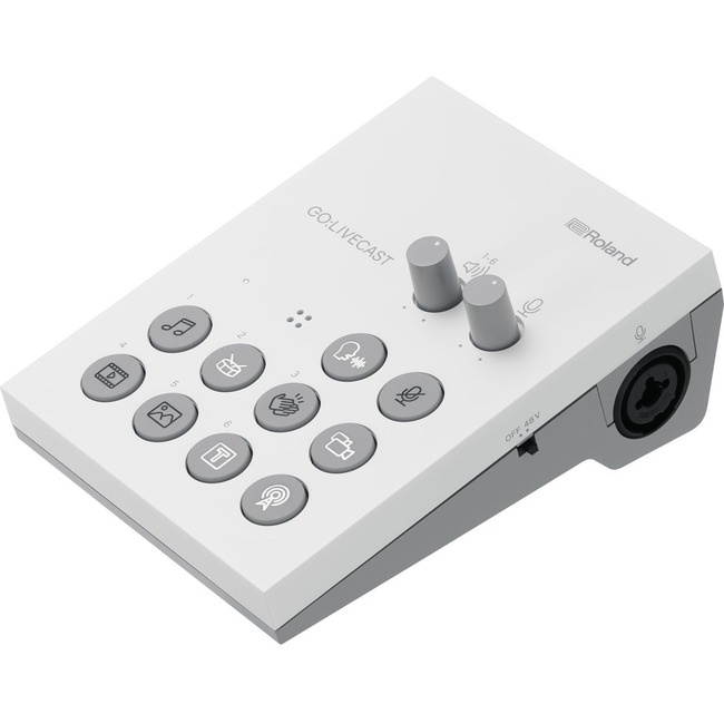 Roland GO LIVECAST Live Streaming Audio and Video Studio for Smartphones and Tablets