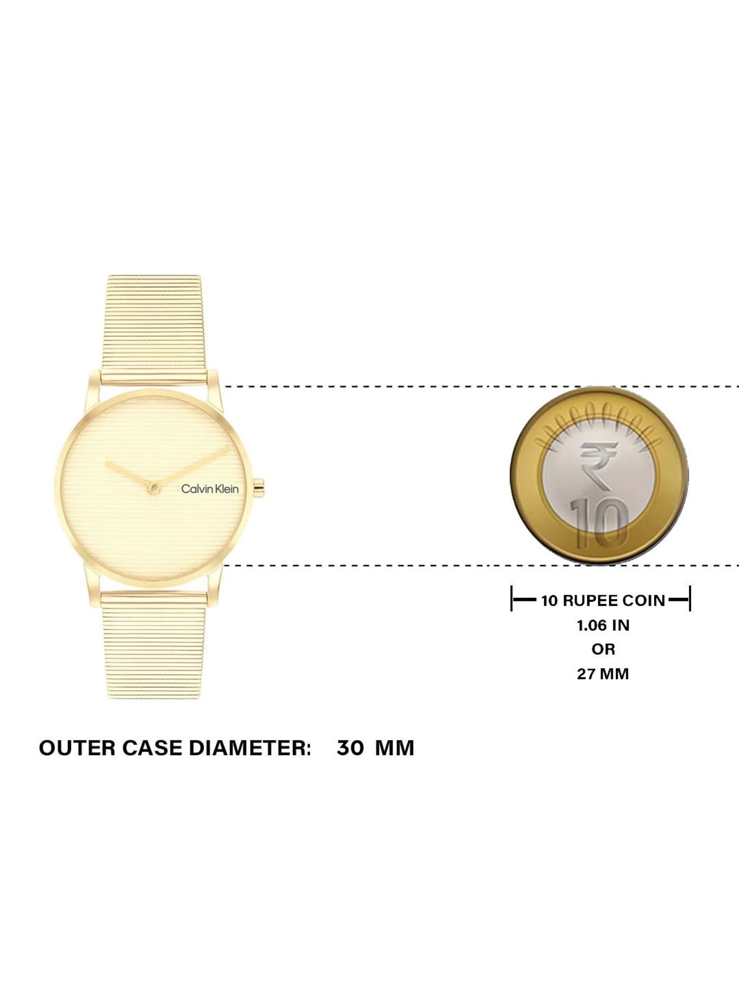 CALVIN KLEIN MGI-25100035 Ck Feel Analog Watch for Women