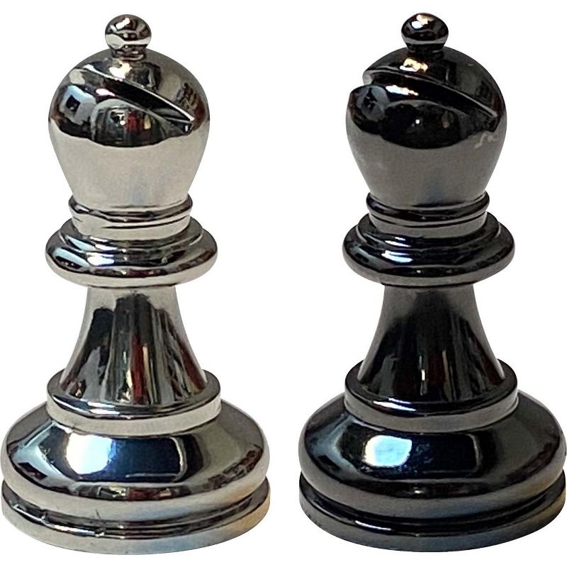 Bobby Fischer(R) Metal Ultimate Chess Pieces - 3.75 in. King - Weighs over 9.5 LBS