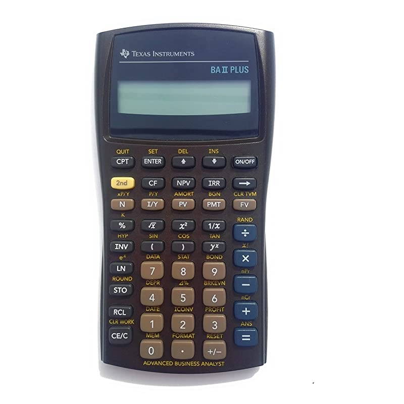 TEXBAIIPLUS -  BA-II Plus Adv. Financial Calculator
