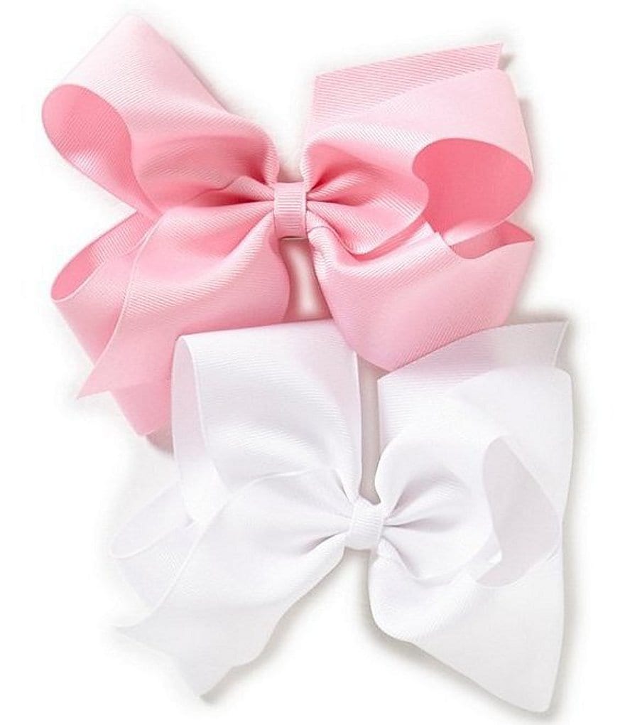 Copper Key Girls Grosgrain King Bows 2-Pack