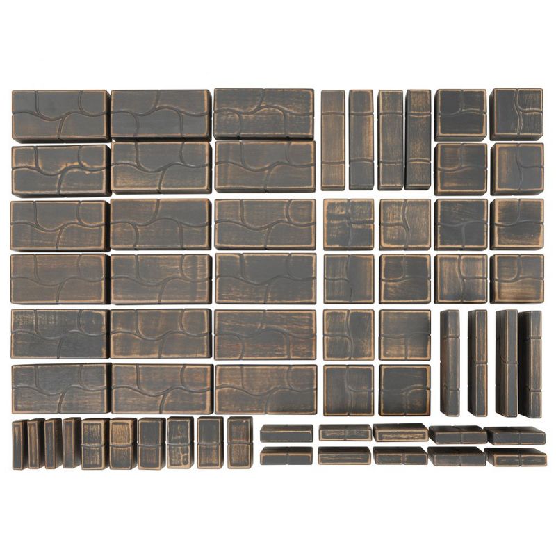 Childcraft Corrugated Building Blocks, Various Sizes, Primary Colors, set of 84