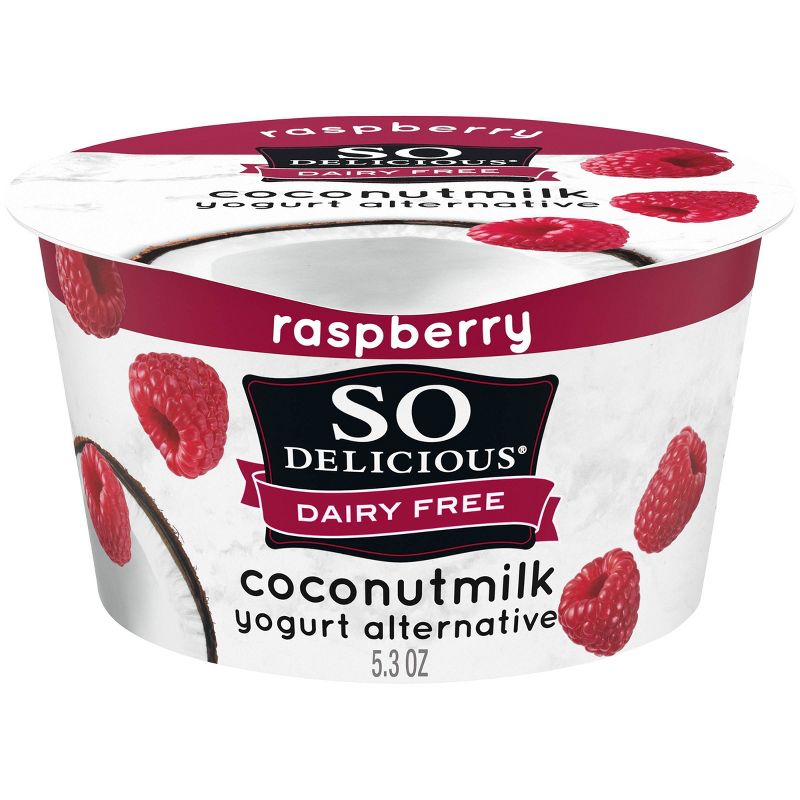 So Delicious Dairy-Free CoconutMilk Raspberry Yogurt Alternative - 5.3oz