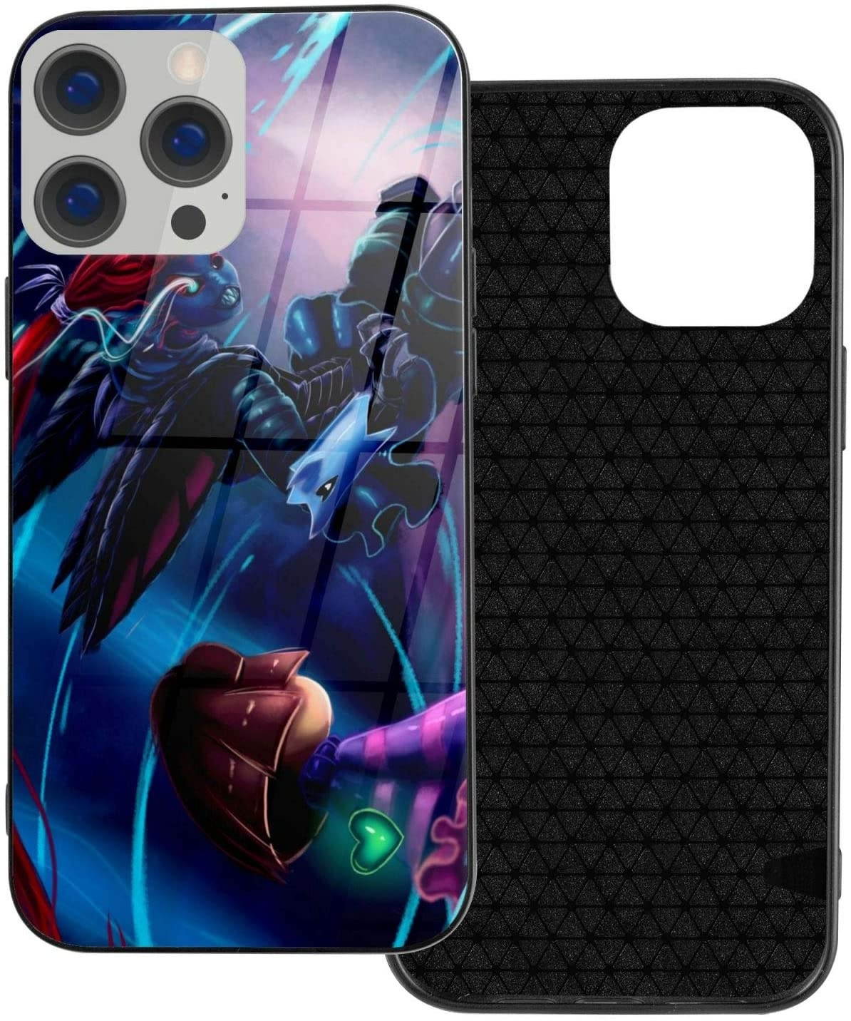 Undertale Sans Compatible with iPhone 12 Series Case Protective Shockproof Slim Soft TPU + Glass IP12-6.1
