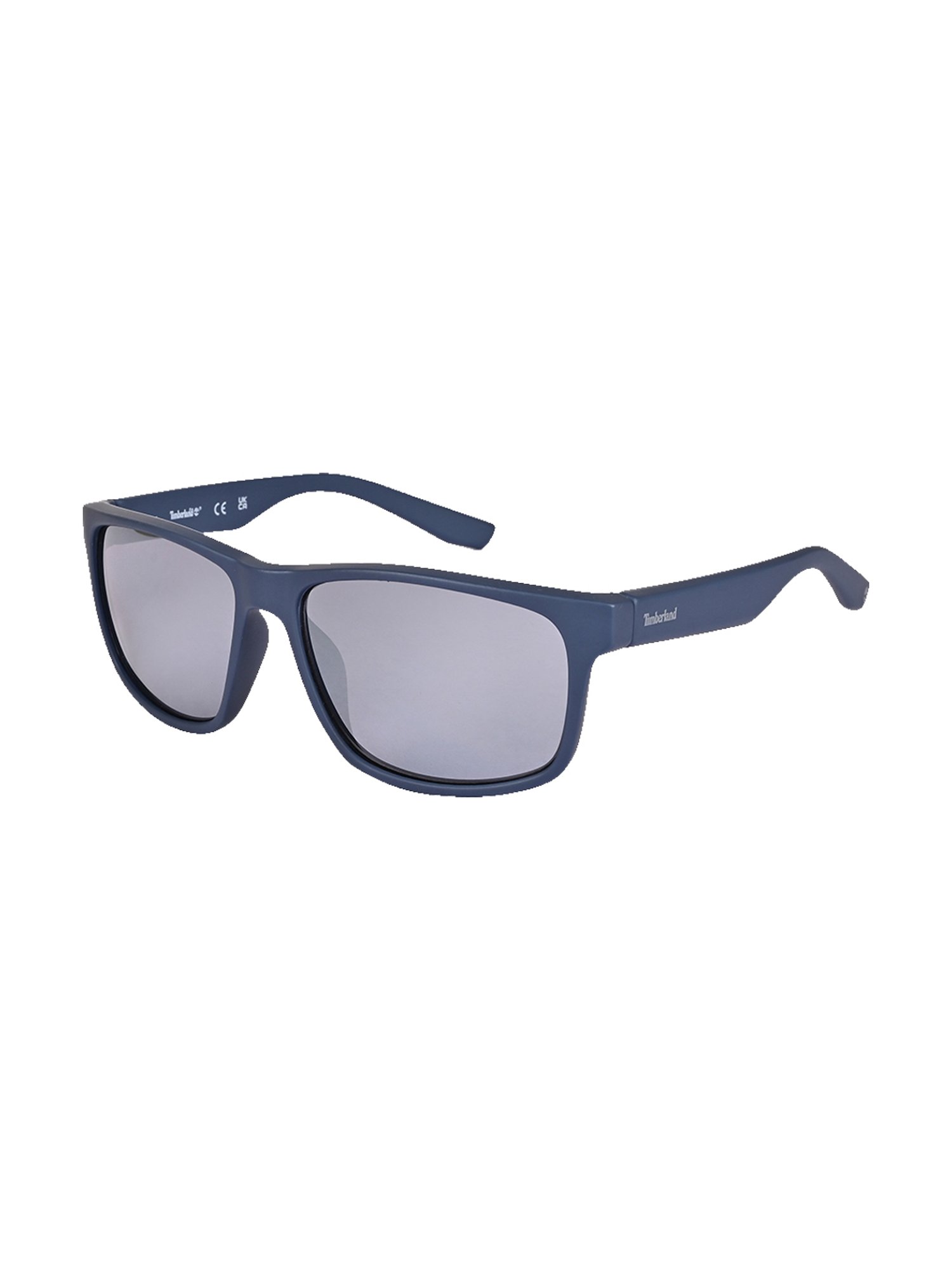 Timberland Grey Rectangular UV Protection Sunglasses for Men