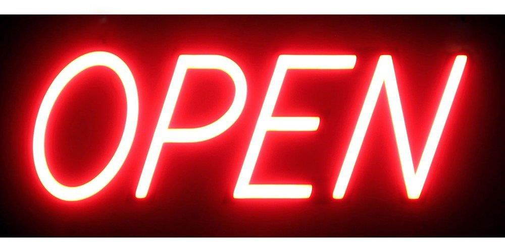 Optiva 20" Ultra Bright LED OPEN Sign