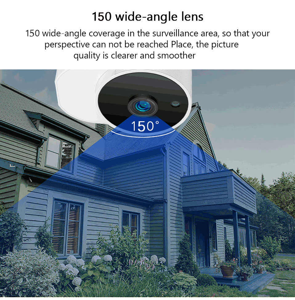 Xiaomi Outdoor Camera Panoramic Camera Surveillance camera 360 1080P Wireless WIFI High-definition Night vision Mijia APP