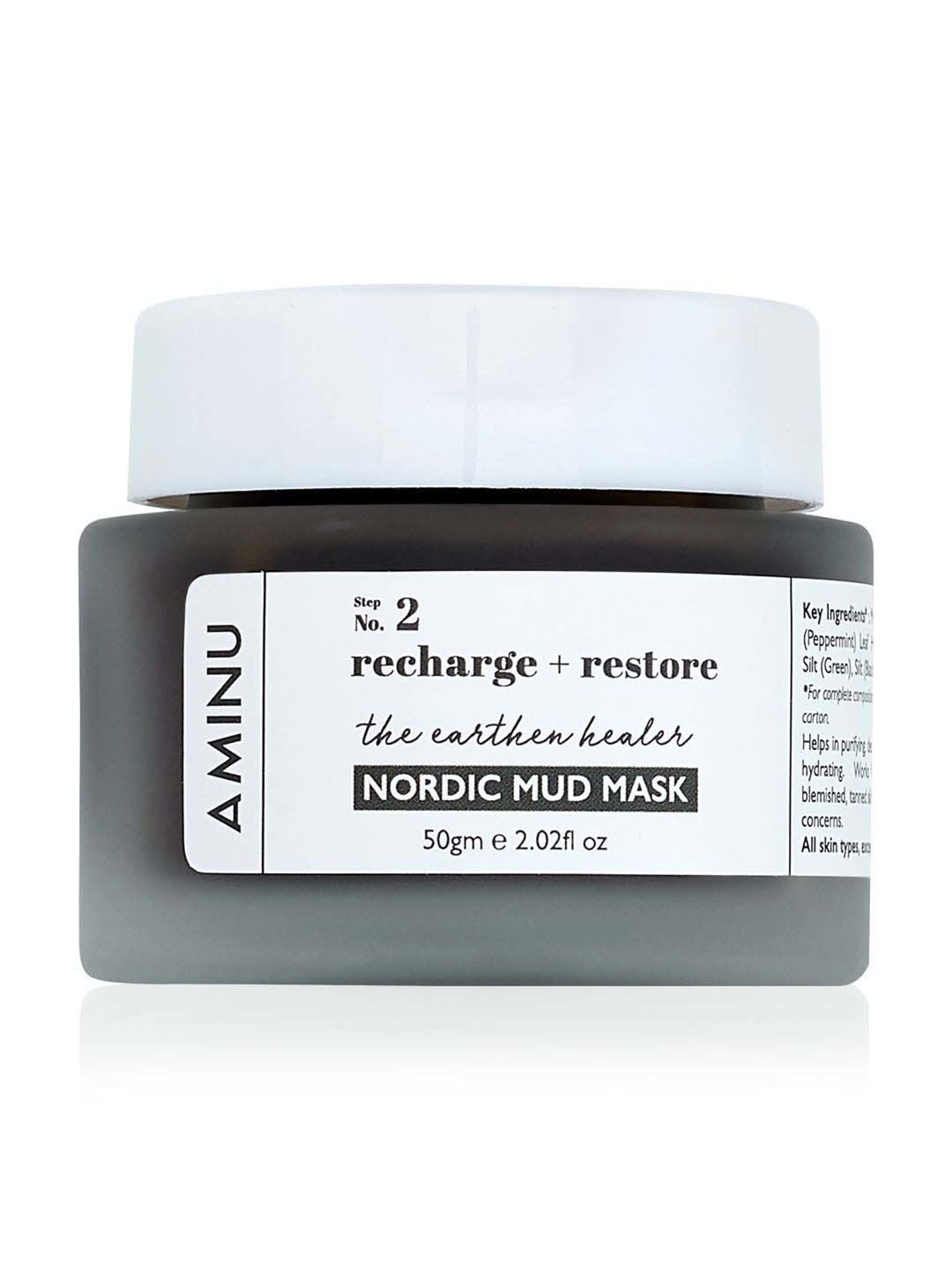 AMINU The Earthen Healer Nordic Mud Mask - 50 gm
