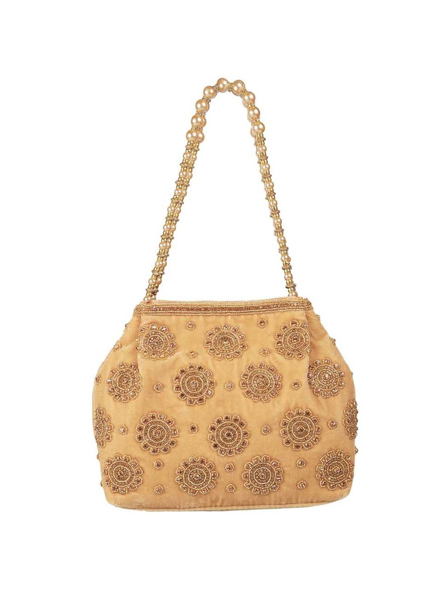 Call It Spring Silver Embellished Potli