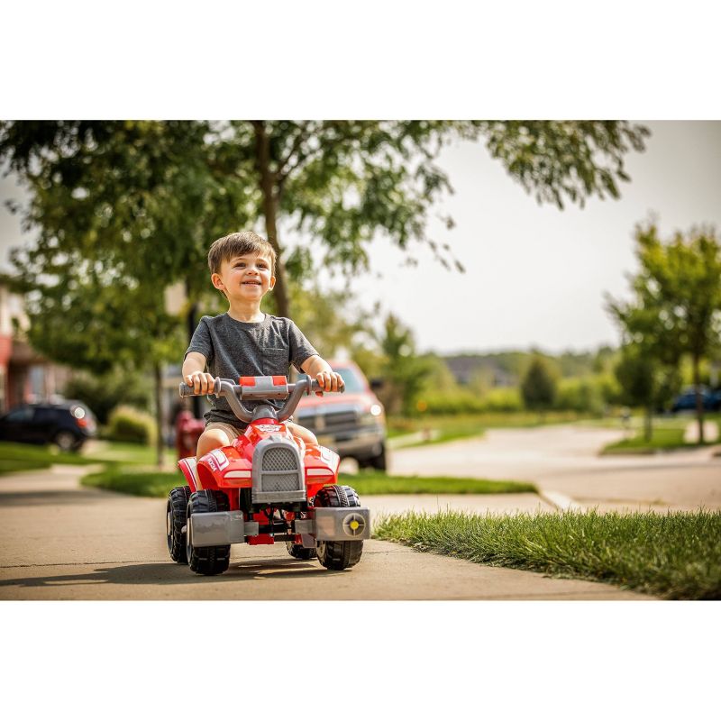 Kid Trax 6V Nickelodeon PAW Patrol Ride with Marshall Quad Powered Ride-On - Red