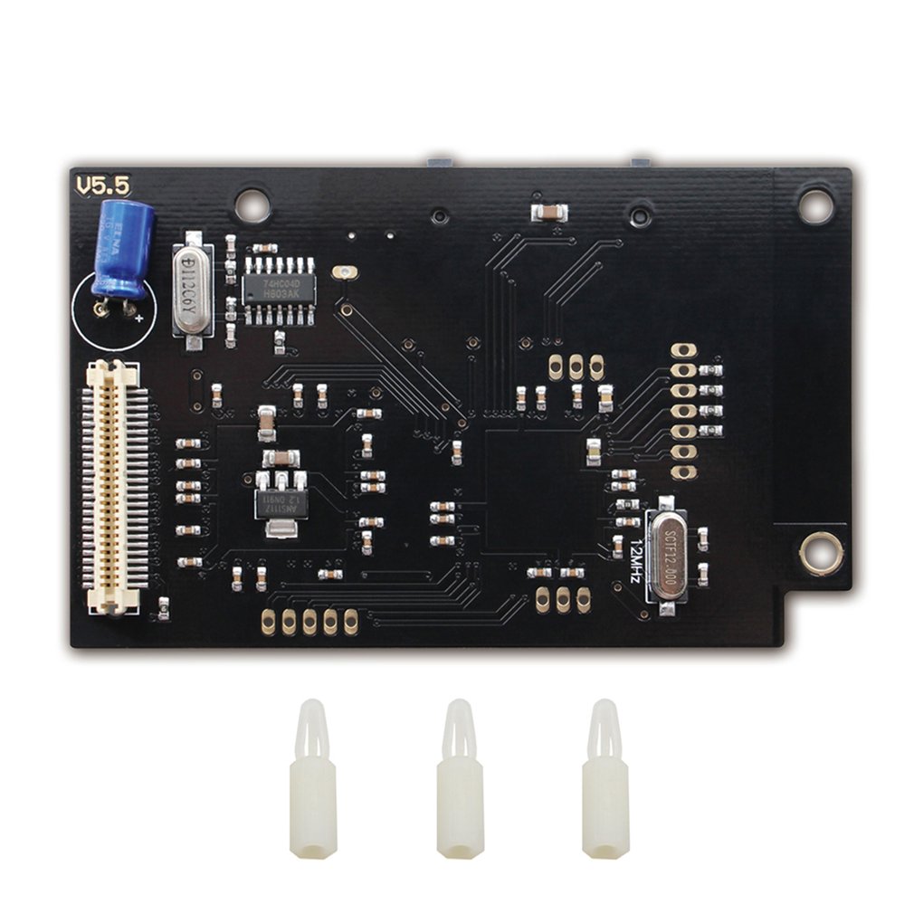 Game Optical Drive Simulation Board Ultima Version For Gdemu V5.5 Disk With Heat Sink For Sega For Gdemu V5.5,black