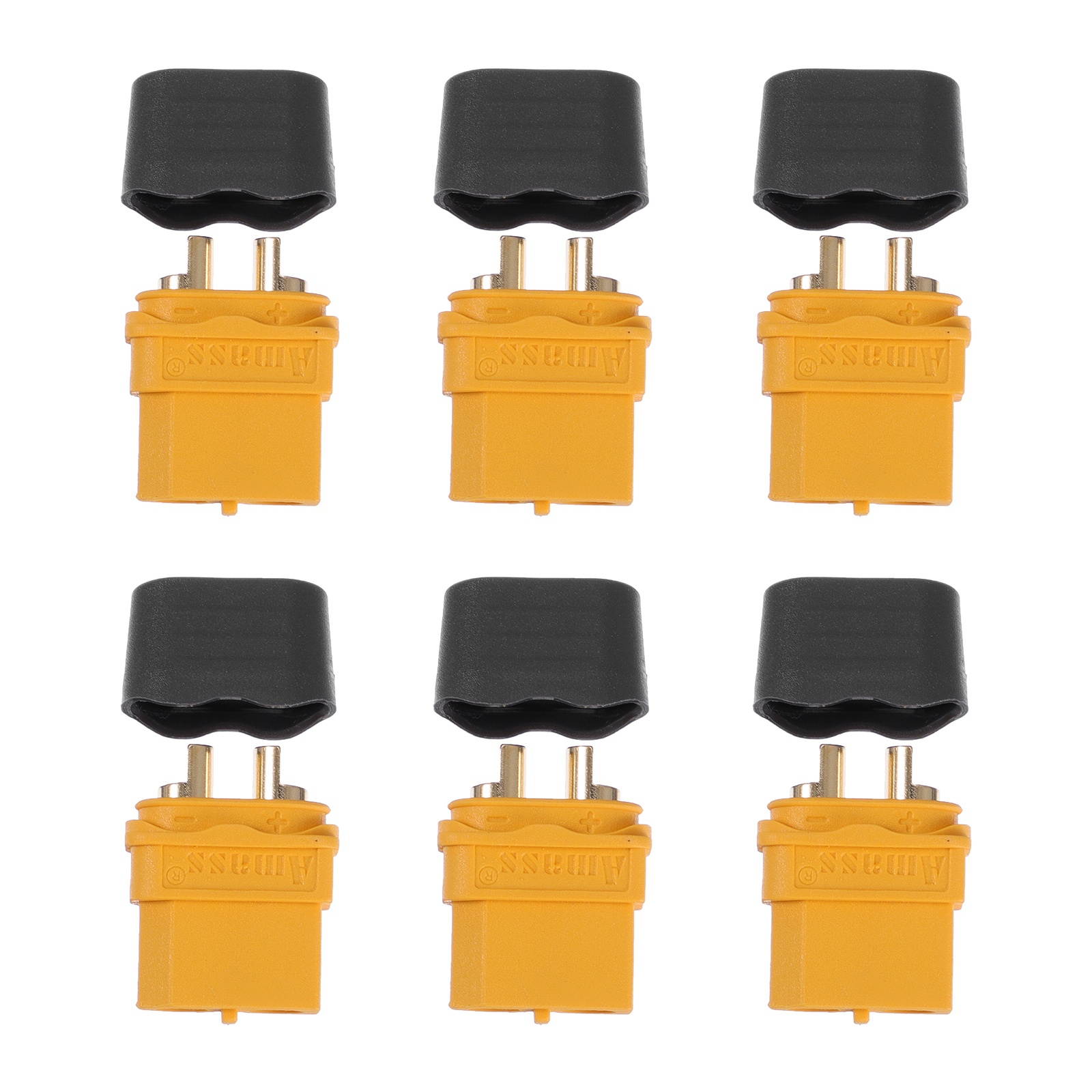 1 Set Protective Practical Rustproof Durable Portable Female Connectors Power Plugs Bullet Connectors