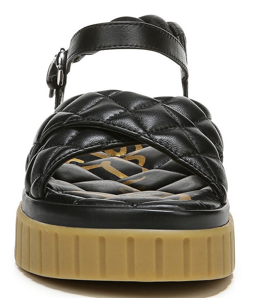 Sam Edelman Gavril Leather Platform Sandals