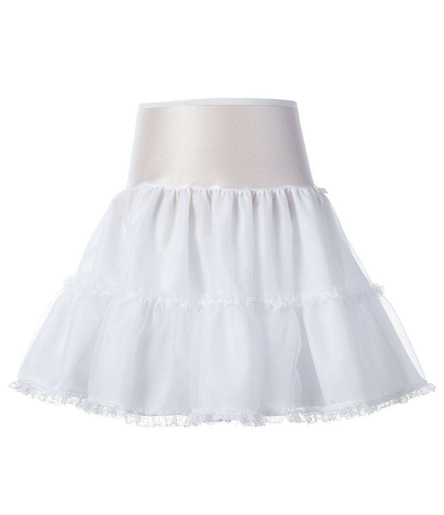 Copper Key Girls 2-12 Half Bouffant Petticoat Slip