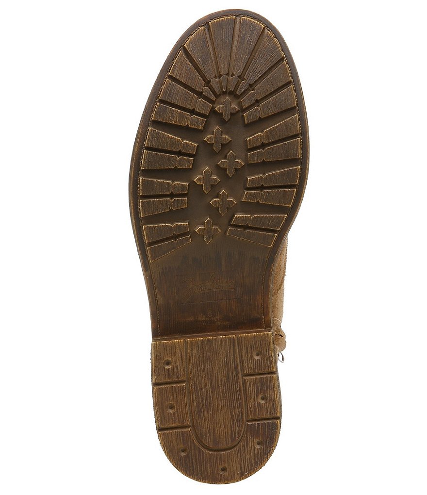 Zodiac Paisley Suede Booties