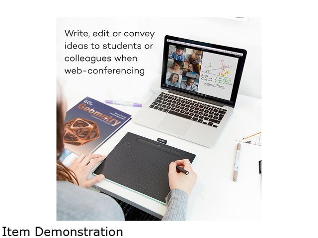 Wacom Intuos Wireless Graphics Drawing Tablet with 3 Bonus Software Included, 10.4" X 7.8", Black (CTL6100WLK0)