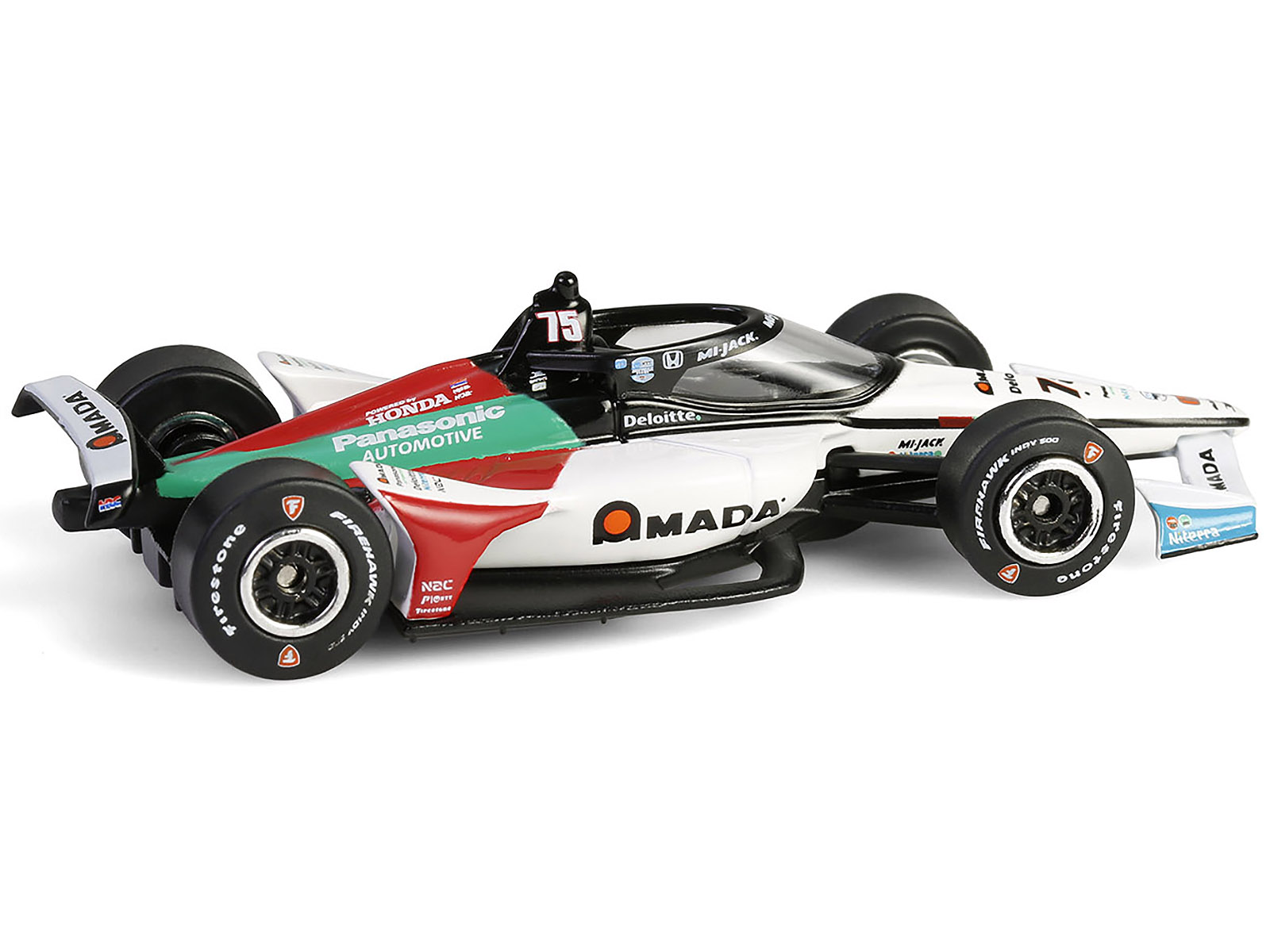 Dallara IndyCar #27 Kyle Kirkwood "AutoNation" Andretti Autosport "NTT IndyCar Series" (2024) 1/18 Diecast Model Car by Greenlight