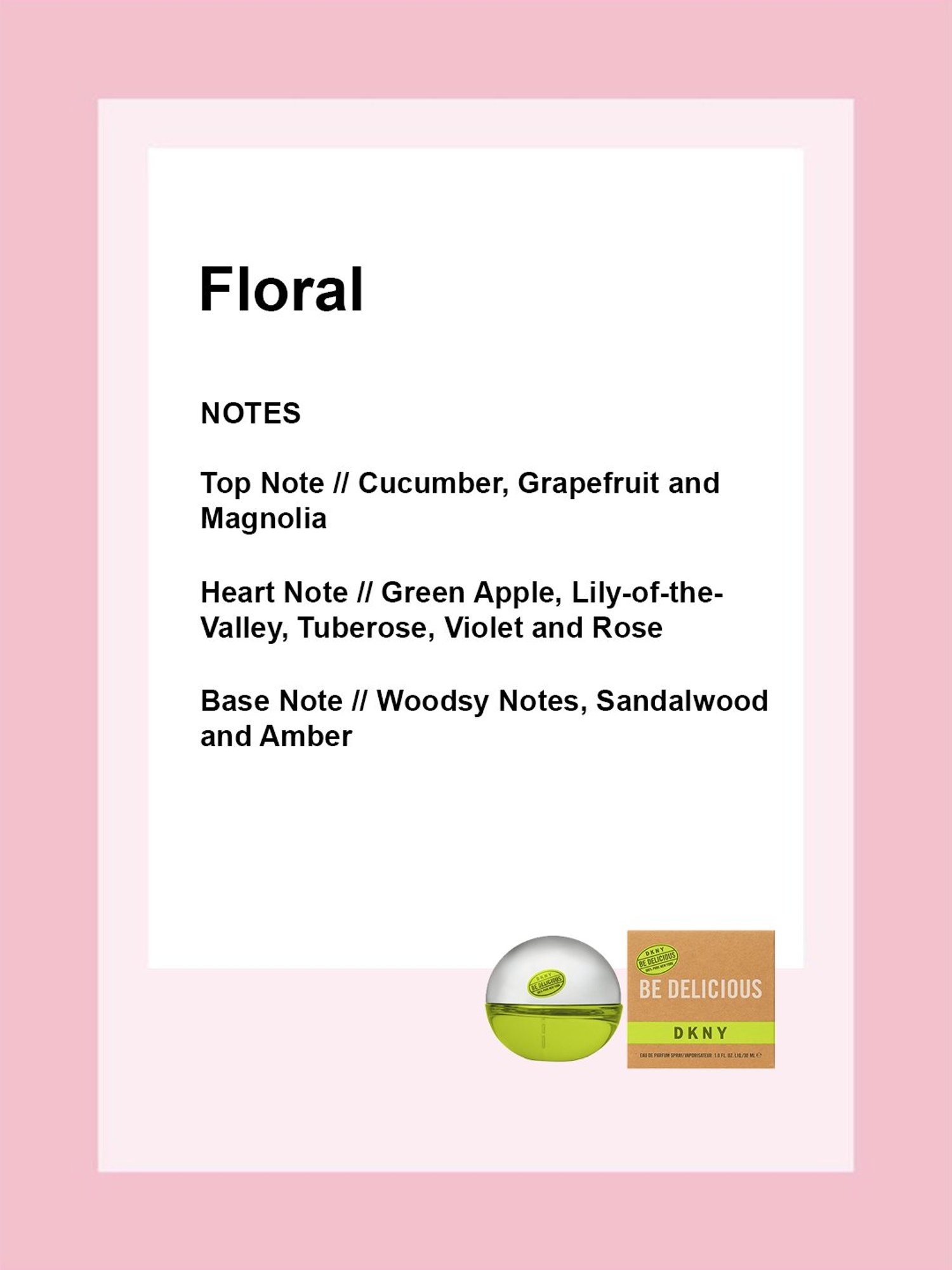 DKNY Be Delicious Eau de Parfum for Women - 30 ml