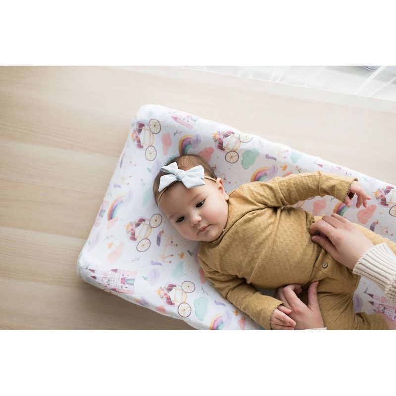 Copper Pearl Premium Diaper Changing Pad Cover - Enchanted