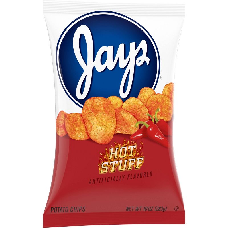 Jay's Hot Stuff Flavored Potato Chips - 10oz