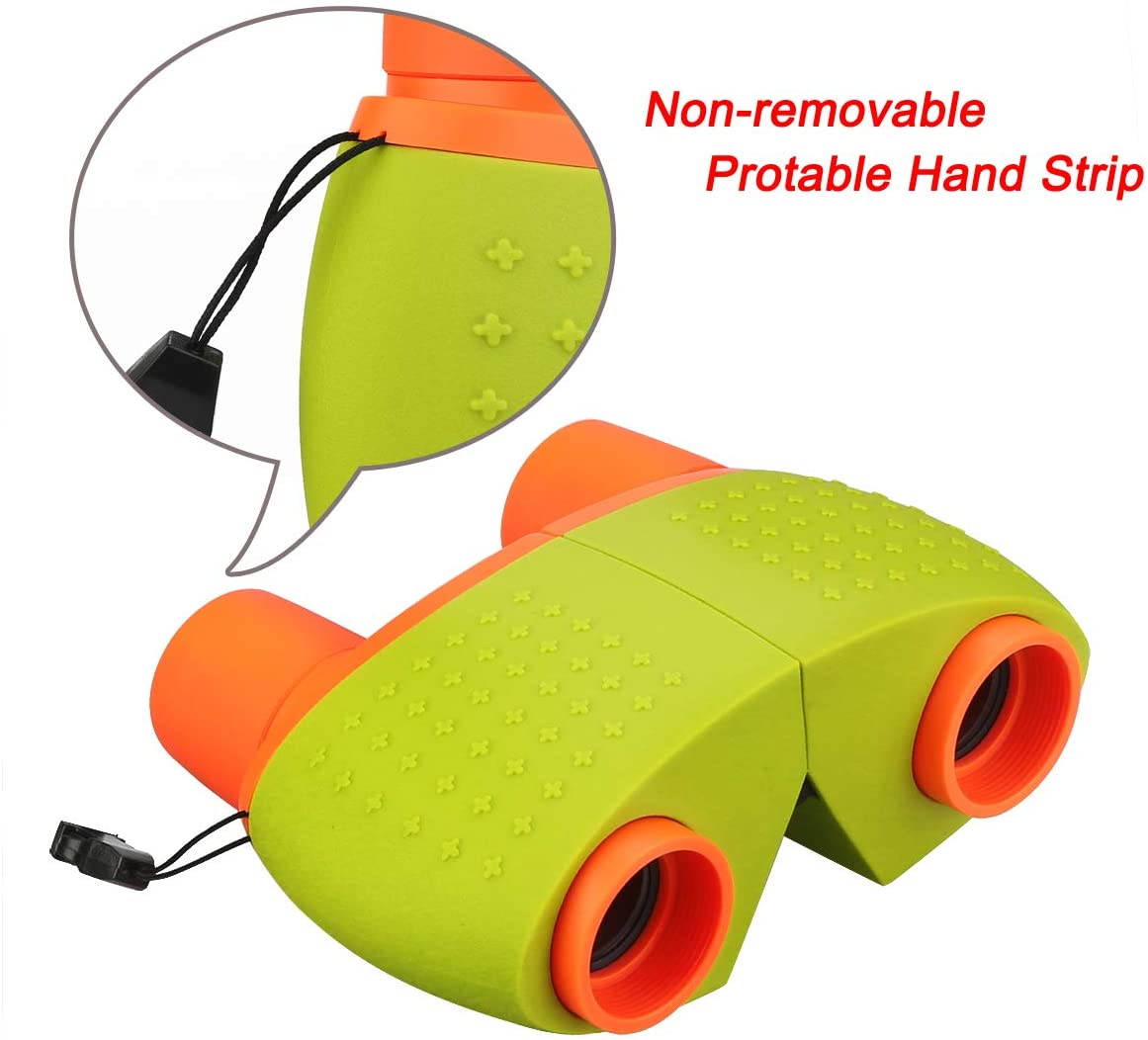 SV201 Binocular for Kids 6x18mm Toys Boys Girls Gift Fixed-Focus Binoculars Spy Camping Gear Learning Outside Play