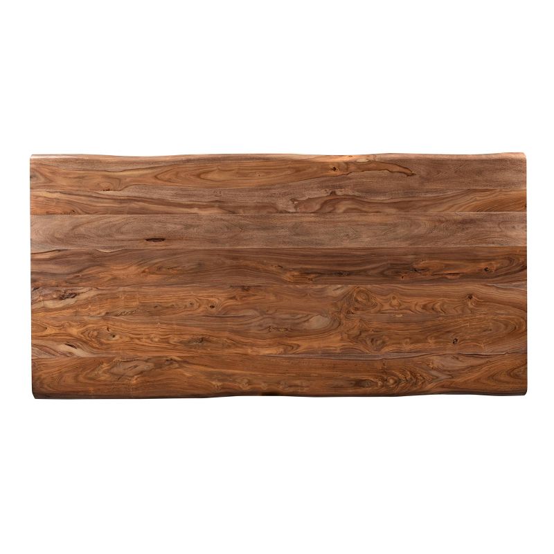Brownstone11 Natural Edge Dining Table Brown - Treasure Trove Accents