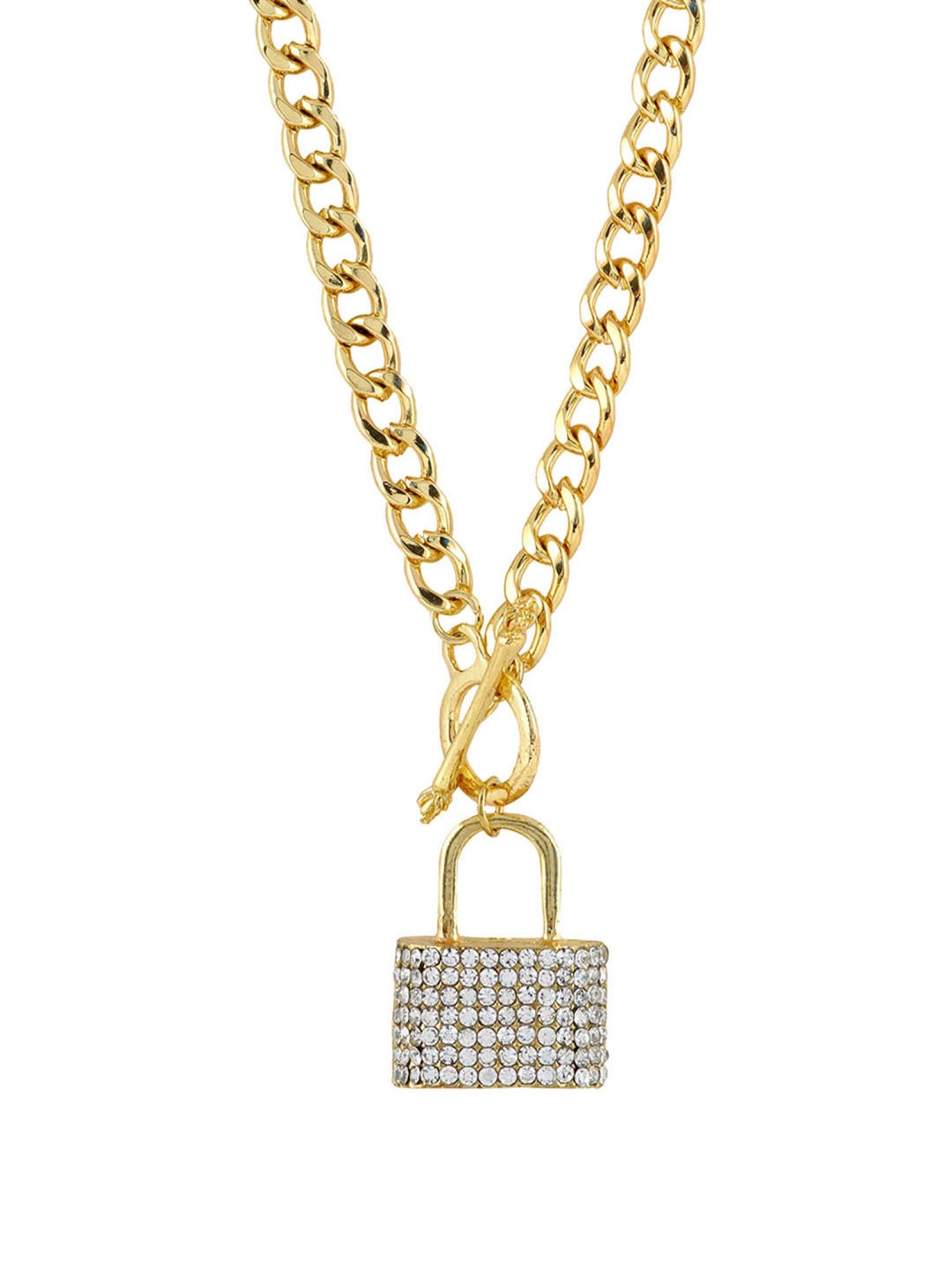 Joker & Witch The Party Edit Gold Lock-it Necklace