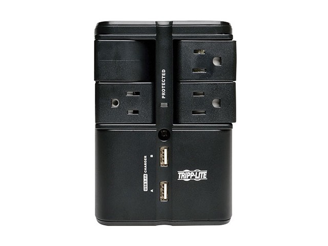 Uninex PS102 RF Remote Control Power Managed 6-Outlet Energy Controlled Surge Protector, Eliminates Standby Idle Electricity Usage, 6-Foot