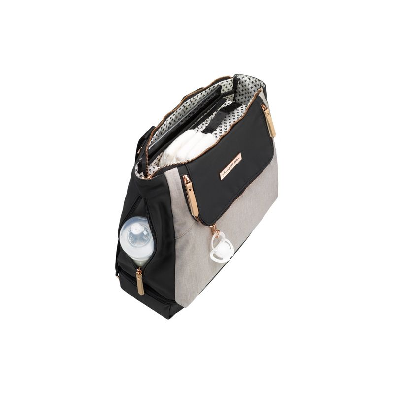 Petunia Pickle Bottom Pivot Diaper Bag- Sand/Black