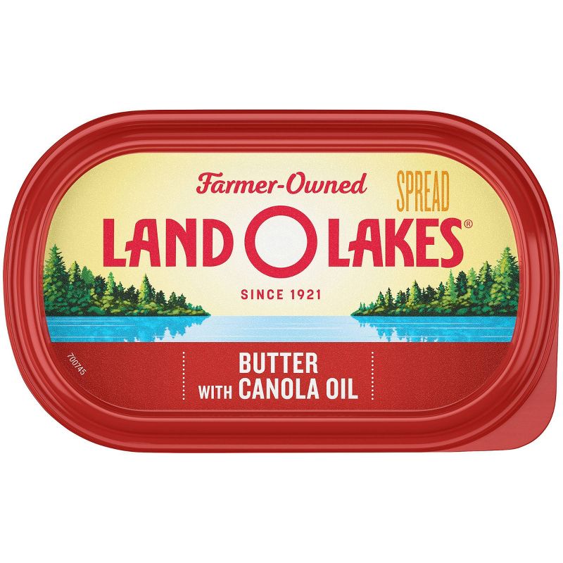 Land O Lakes Spreadable Butter with Olive Oil & Sea Salt - 7oz