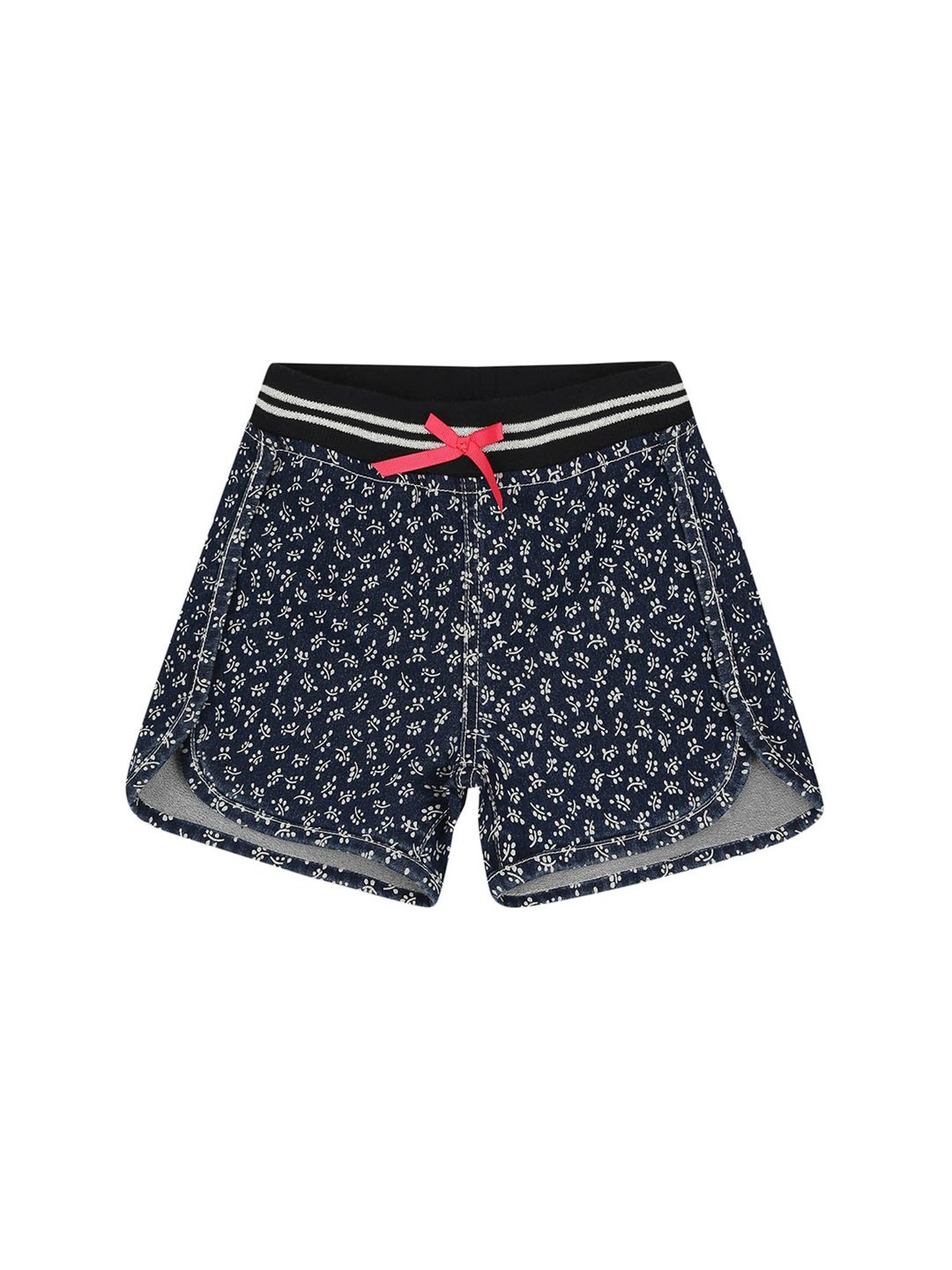 High Star Kids Blue Printed Shorts