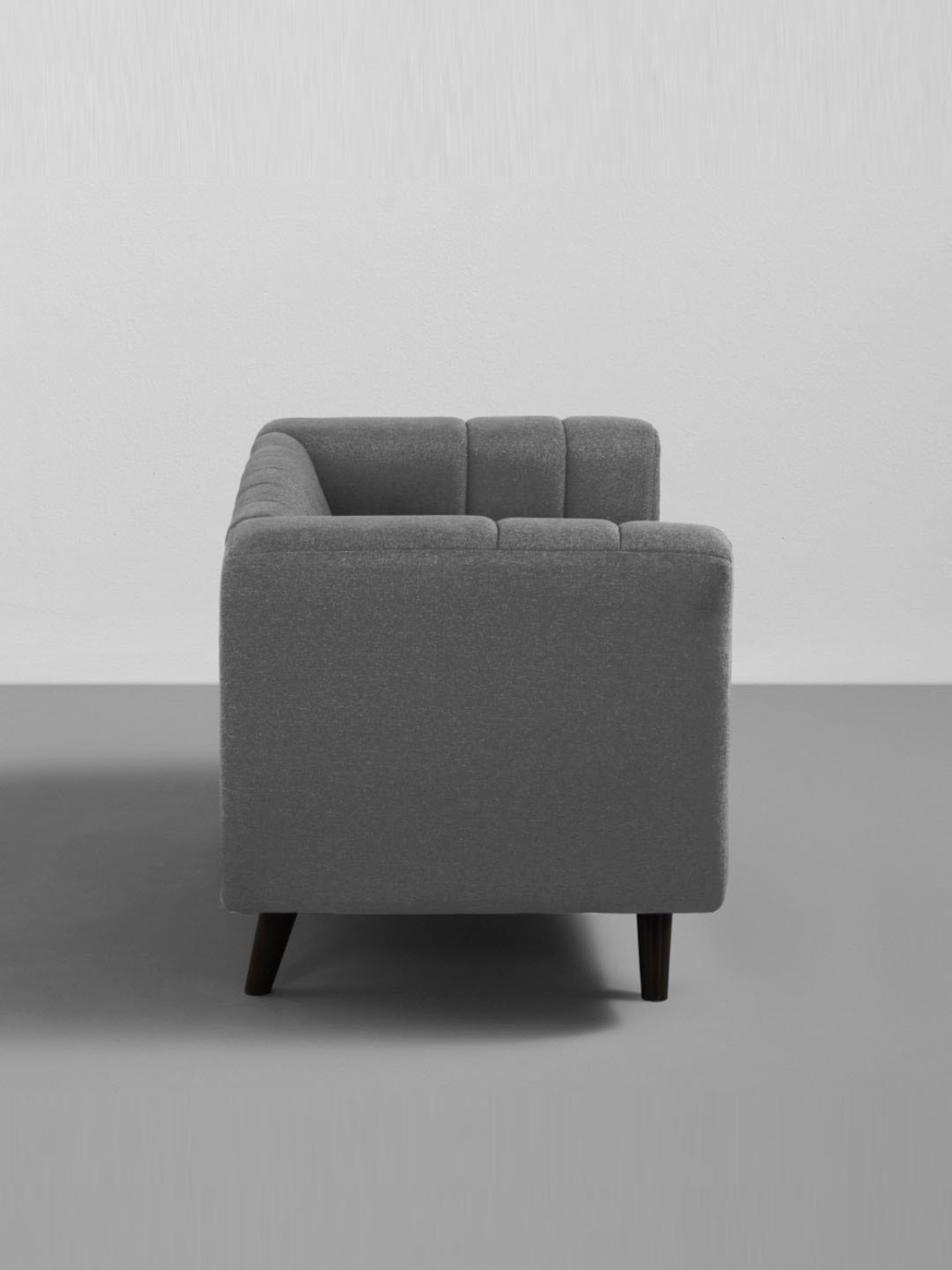 Sleepyhead Kiki Graphite Grey Fabric 2 Seater Sofa