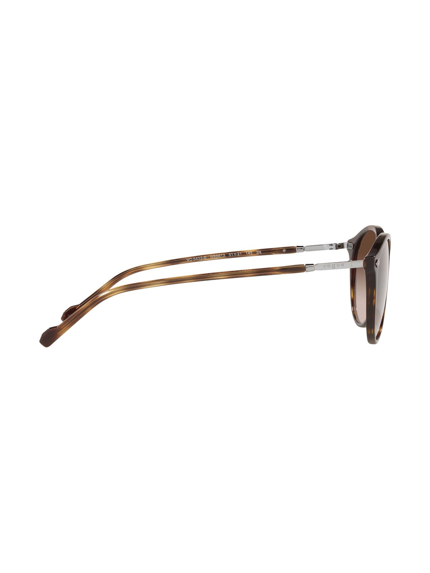 VOGUE EYEWEAR Men Gradient Brown Lens Phantos Sunglasses - 0VO5432SW6561351
